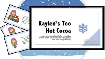 Preview of Winter Story: Kaylen's Too Hot Cocoa