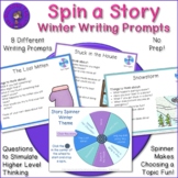 Winter Story Spinner - Writing Prompts and Discussion Topics