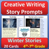 Winter Story Writing Prompts Story Starters with Photos an