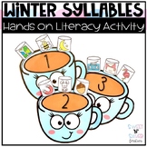 Winter Syllables Activity