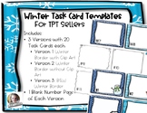 Winter Task Card Templates