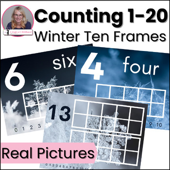 Preview of Winter Counting to 20 | Numbers 1 to 20  | Real Pictures | Montessori