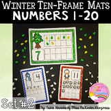 Winter Ten-Frame and Number Cards SET #2