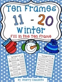 Winter Ten Frames | Worksheets | Teen Numbers | Numbers 11-20