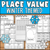Winter Tens and Ones Worksheets and Sorts Place Value Worksheets