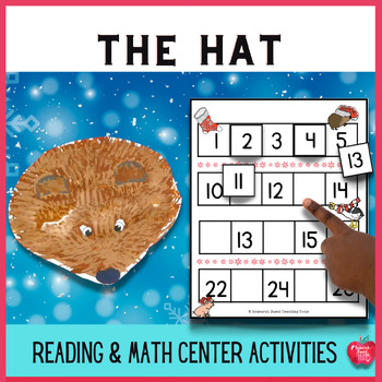 Preview of The Hat: Book Companion | Engaging Literacy and Math Centers for kindergarten