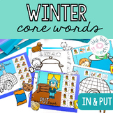 Winter Thematic Core Vocabulary Activities for Speech Ther