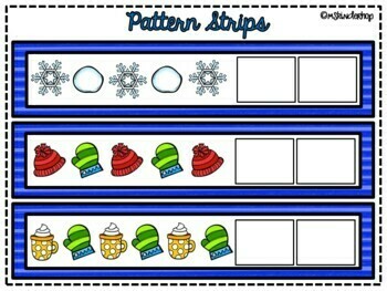 Preschool Winter Theme Activity Pack by MsKinderhop | TpT