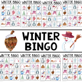 First Day of Winter Bingo Game