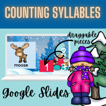 Preview of Winter Theme | Counting Syllables