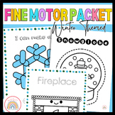 Winter Theme Fine motor packet. 5 different activities. 10
