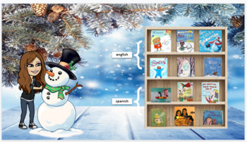 Preview of Winter Theme Library Google Slide