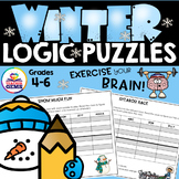 Winter Theme Logic Puzzles