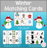 Winter Matching Cards – Letters, Numbers & Shadows