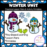 Winter Theme Unit (Preschool Lesson Plans, hands on learning)