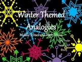 Winter Themed Analogies for Middle and High School Students