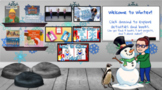 Winter Themed Bitmoji Virtual Classroom - Fully Customizable 
