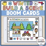 Winter Themed Build a Scene for Early Language Skills in S