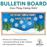 Winter Themed Coping Skills Bulletin Board