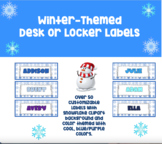 Winter-Themed Desk or Locker LABELS