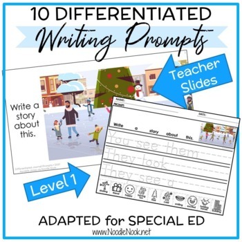 journal writing prompts for special education students