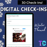 Winter Themed Digital Student Check-Ins