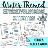 Winter Themed Expressive Language Pack for Speech Therapy
