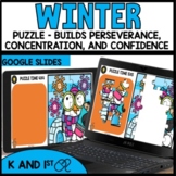 Winter Themed Jigsaw Puzzles Digital No Prep Kindergarten 