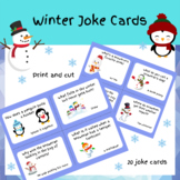 Winter Themed Joke cards
