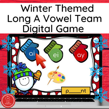 Vowel Teams Matching Game - ai - Matching pairs