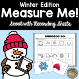 Winter Themed: Measuring Practice Task Cards - Standard or