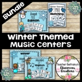Winter Themed Music Centers