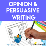 Winter Themed Opinion Persuasive Writing Prompts | Posters