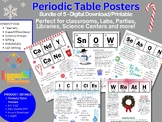 Winter-Themed Periodic Table Posters, Classroom Display, L