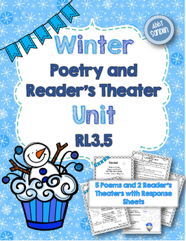 Preview of Winter Themed Poetry and Reader's Theater Rotations (RL3.5 & RL4.5)