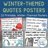 Winter-Themed Quote Posters