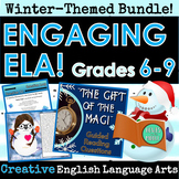 Winter Themed Resources and Lessons Middle School ELA Skills