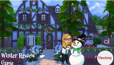 Winter Themed Review Game (interactive google slide) EDITABLE