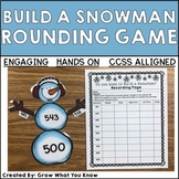 Winter Themed Snowman Building Rounding Game