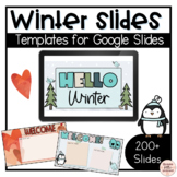 Winter Themed  Templates for Google Slides: December | Jan