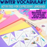Winter Vocabulary Activities for Expressive Language