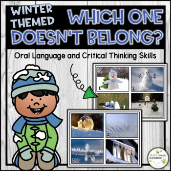 Preview of Winter Themed - Which One Doesn't Belong - Critical Thinking Skills Activity