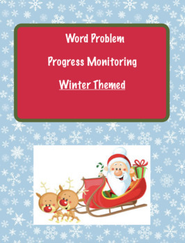 Preview of Winter Themed: Word Problem Bundle