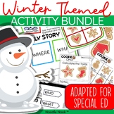 Winter Themed Writing, Math and PreVocational Activities (