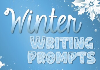 Preview of Winter-Themed Writing Prompts