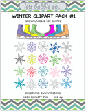 Winter Themed Clipart Pack #1