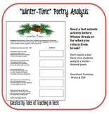 Winter-Time Poetry Analysis