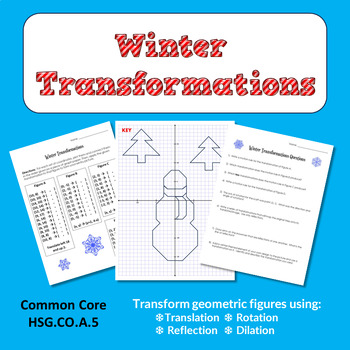 Preview of Winter Transformations HS Geometry