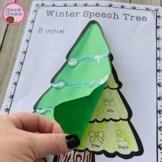 Winter Tree Speech Therapy Craft