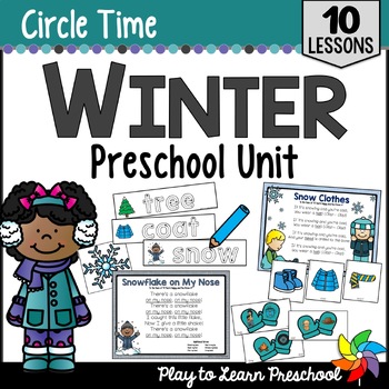 Preview of Winter Unit | Lesson Plans - Activities for Preschool Pre-K